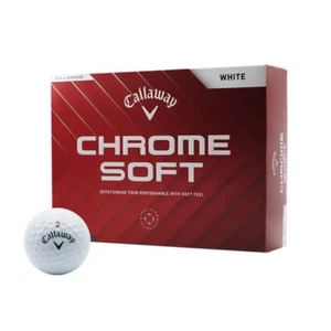 Callaway Chrome Golf Balls - Available in White & Yellow - Picture 1 of 13