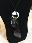 Eyeglasses Necklace/ Leather Cord Very Practical For Keeping Glasses Near