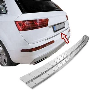 Inox Mat Protection pour Audi Q7 II, Ab 2015 Type 4M Avec Rabattement - Picture 1 of 10