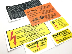 Pegatinas BMW Motorrad R80 gs de seguridad guardabarros vintage moto stickers - Imagen 1 de 4