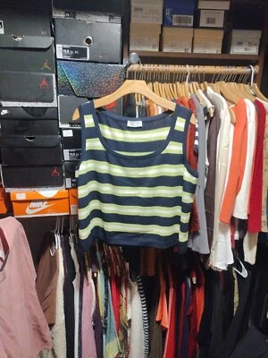 st john sport Women's Knit Sleeveless Blouse Size L-XL - Image 1 of 4