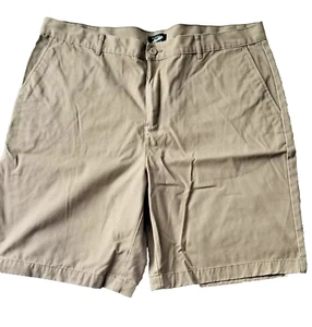 Austin Khaki Tan Flat Front Chino Shorts - Tag Size 42 (Measure at 41) - Picture 1 of 3