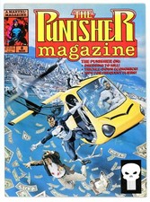 The Punisher Magazine #8 1990 Jim Lee Marvel (F/VF)