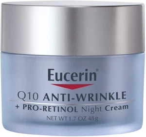 Eucerin Q10 Anti-Wrinkle Night Cream + Pro-Retinol, Facial Cream for Sensitive - Picture 1 of 1