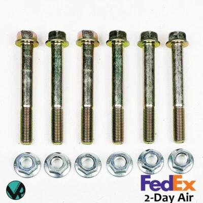 88-95 Honda Civic OEM Rear Lower Control Arm Replacement LCA Bolt Hardware Kit - Image 1 of 4