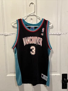Champion Vancouver Grizzlies Shareef Abdur-Rahim Jersey Youth Boys XL 18-20 NBA - Picture 1 of 8