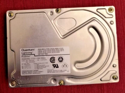 Quantum Lightning ProDrive LT36S011 SCSI Hard Drive *UNTESTED* FOR PARTS - Image 1 of 2