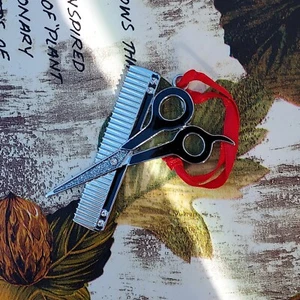 Barber Keychain Or Ornament - Picture 1 of 1
