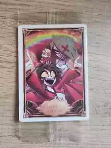 Hazbin Hotel Tarjeta Coleccionable Charlie And Vaggie Foil Tarjeta Promocional #2 - ENVÍO RÁPIDO - Imagen 1 de 2
