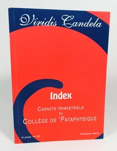 Index des Carnets trimestriels du Collège de 'Pataphysique - Photo 1/5