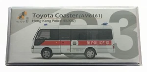 Tiny City 03 Toyota Coaster rete parabrezza 2021 Hong Kong polizia PTU 1:76 - Foto 1 di 7