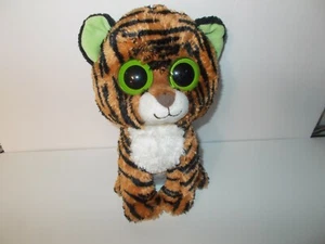 Ty Beanie Boos Stripes the Tiger 9" Original Retired Solid Eyes W/O Tag - Picture 1 of 2