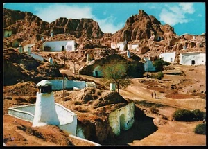 Guadix Caves View Spain Postcard - Picture 1 of 2
