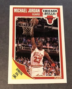 1989-90 Fleer Michael Jordan #21 - Chicago Bulls - Picture 1 of 2