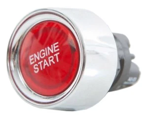 Universal Engine Push Start Button Ignition Switch Boat Stock Car Red UK 12v - Picture 1 of 1