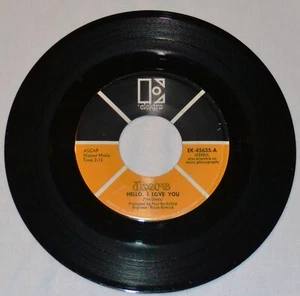 The Doors 1968 Hello I Love You/Love Street Single VG++ Vinyl - Picture 1 of 2