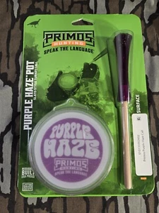 Primos Hunting Purple Haze Pot Slate-Style Turkey Call and Striker- Unopened  - Picture 1 of 6