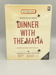 Dinner with the Mafia Mob Themed Dinner Party Kit & Trivia Dining Game & CD NEW - Picture 1 of 9
