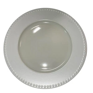 “Rondure” Sage by Dansk Dinner Plate All Sage Green Beads & Lines On Rim *Flaw* - Picture 1 of 7
