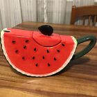 Watermelon Slice Teapot W/Seed On Lid Cute ??