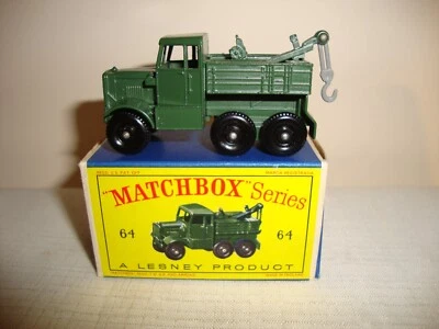 LESNEY MATCHBOX 1-75 64A SCAMMEL BREAKDOWN TRUCK - EXCELLENT in original D BOX - Image 1 of 4
