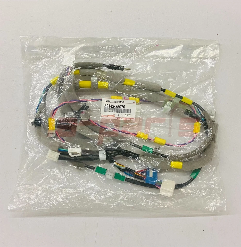 NEW GENUINE TOYOTA 07-11 FJ CRUISER WIRE INSTRUMENT PANEL NO.2 82142-35070  - Imagem 1 de 1