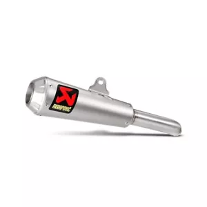 Akrapovic Titanium Slip On Line Silencer Kawasaki Ninja 125 FITS 2019 TO 2024 - Picture 1 of 3