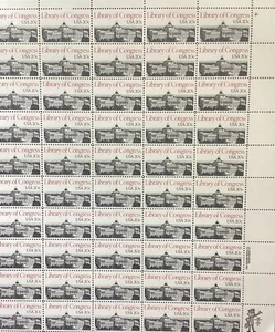 Full Sheet 20 Cent Library of Congress SC# 2004 MNH - Picture 1 of 1