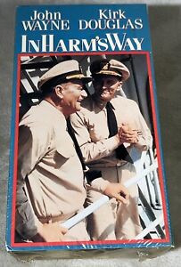 In Harm’s Way SEALED VHS TAPE John Wayne Kirk Douglas 1990 Paramount