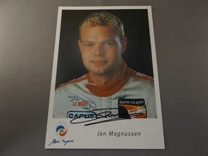 TARJETA DE CONDUCTOR FIRMADA A MANO 8"" x 6"" - JAN MAGNUSSEN - LIMOSNA - PANOZ - Imagen 1 de 1