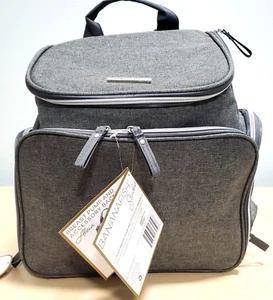 BananaFish Mochila Gris Bolsa de Pañales 12 BOLSILLOS "NUEVO CON ETIQUETAS" - Imagen 1 de 7