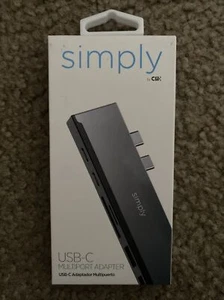 USB C Dual Multimedia Adapter, 4 In 1, Laptop, Fast, Powerful, RETAILS FOR $70 - Picture 1 of 5