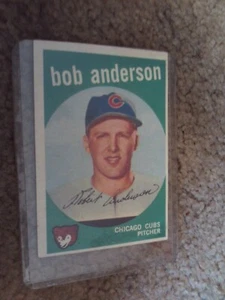 1959 Topps Bob Anderson Chicago Cubs #447 SET BRK - Picture 1 of 1