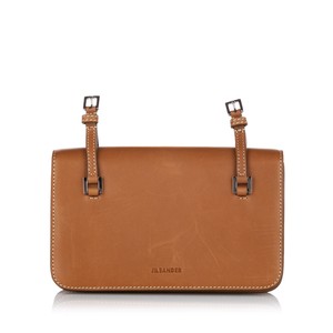 jil sander crescent crossbody bolsa