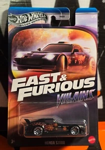 2025 HOT WHEELS SILVER SERIES * HONDA S2000 * #1/5 FAST & FURIOUS VILLAINS 1:64 - Picture 1 of 2