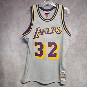 NWT Mitchell & Ness Los Angeles Lakers Magic Johnson 32 Reload 2.0 Jersey Men L - Picture 1 of 8