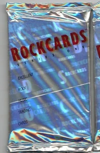 1991 ROCKCARDS SEALED PACKS ROCK MUSIC CARDS AC/DC, POISON COOPER TRADING CARDS - Bild 1 von 4