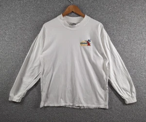 DISNEY 2000 Millennium Official Cast Exclusive Vintage Long Sleeve T-Shirt - L - Picture 1 of 14
