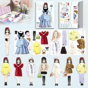 Magnetic Dress Up Princess Paper Dolls For Girl Magnetic Dress-Up Dolls 2024 New - Picture 1 of 13
