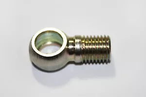 Ringöse Ringstutzen Ringnippel Vergaser usw / gelb verzinkt M12x1,5 / Benzin - Picture 1 of 6