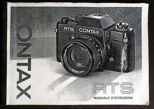 Photocopy of Original Contax RTS Camera User Manual (I) 1976 Edition - Excellent - Picture 1 of 4
