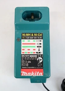 Orig. Makita DC1411 Cargador Rápido Cargador de Batería 7.2V - 9.6V - 12V - 14.4V - Imagen 1 de 3