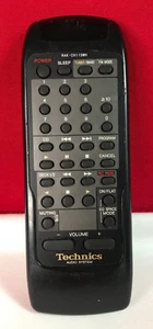 TECHNICS REMOTE CONTROL RAK-CH115WH FOR HI-FI STEREO IN GOOD USED CONDITION - Picture 1 of 10