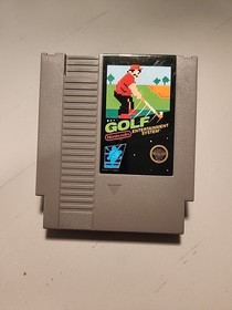 Golf Black Box Game Authentic Nintendo NES NRMT condition game cartridge
