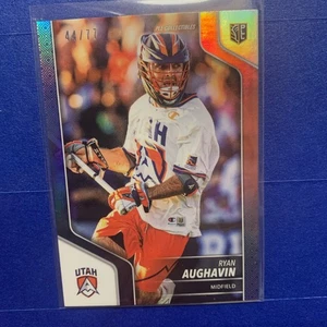 Tarjeta SP #2 Ryan Aughavin 2024 PLL Lacrosse 44/77 lámina azul paralelo - Imagen 1 de 1