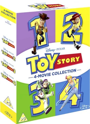 Toy Story 1 to 4 Complete Movie Collection Blu-Ray - Image 1 of 3