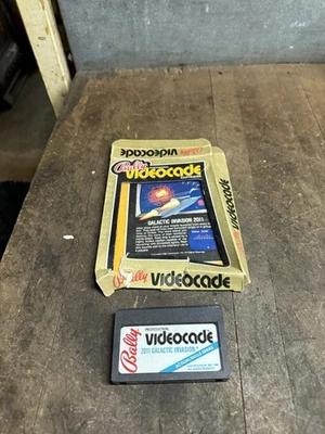 1981 New NOS Unused Bally Videocade Galactic Invasion 2011 Space Video Game Box - Image 1 of 4