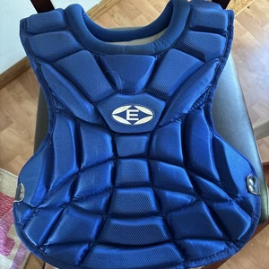 Easton Baseball Catcher Vest, Chest Protector, Gear Youth Ages 9-12 Blue - Picture 1 of 3