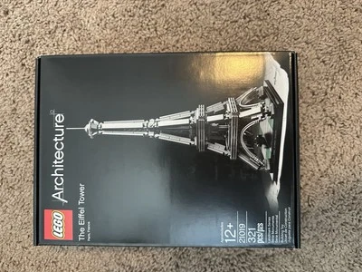 Lego Architecture - 21019 The Eiffel Tower Complete w/Box & Manual - Image 1 of 2