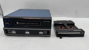 Vintage 8-Track Car Stereo System Player Cartape Mod. CT-8999 + Adapter Untested - Picture 1 of 12